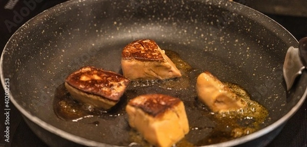 Fototapeta Foie gras poêlé