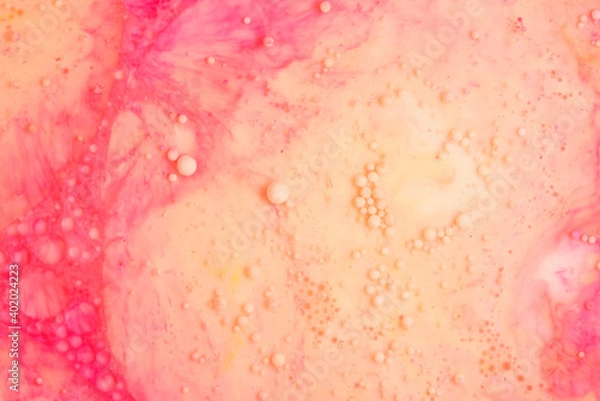 Fototapeta abstract background with bubbles colorful