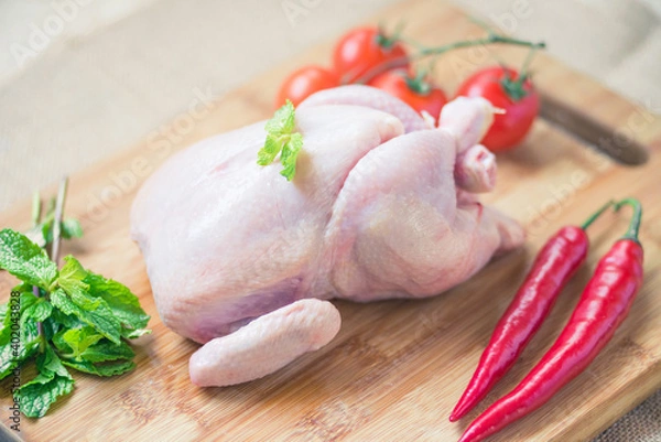 Obraz Whole Raw Chicken