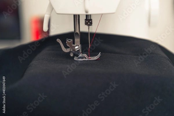 Obraz Working on Sewing Machine