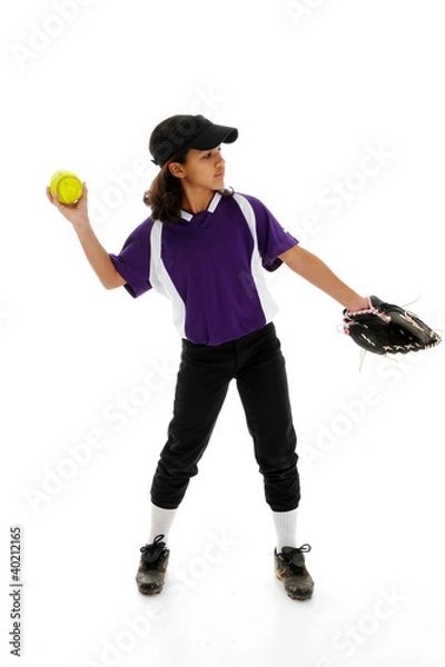 Obraz Softball Player