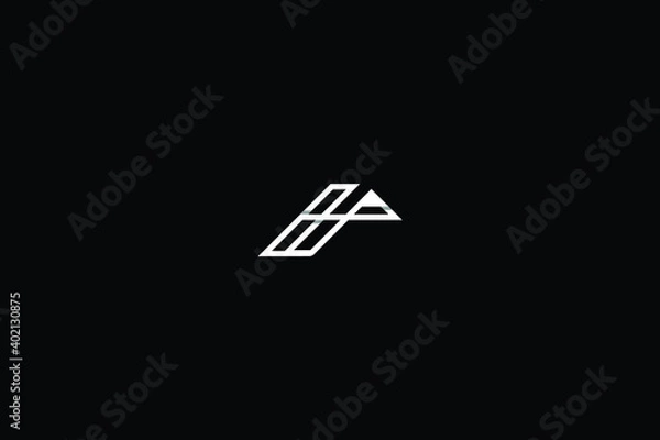 Fototapeta Flat Minimalist Logo