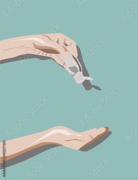 Fototapeta disinfection