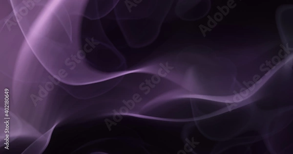 Fototapeta Abstract geometric curves 4k resolution defocused background for wallpaper, backdrop and varied nature romance and fashion design. Black and dark mauve, purple colors.