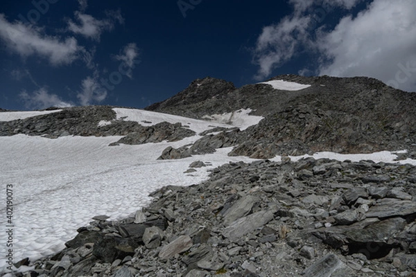 Obraz Hiking mount Ankogel in austrian Hohe Tauern
