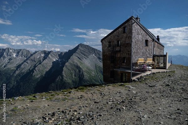 Obraz Hiking mount Ankogel in austrian Hohe Tauern