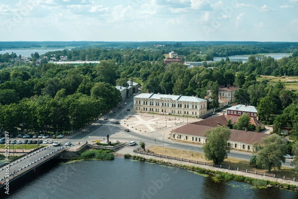 Fototapeta view from the castle