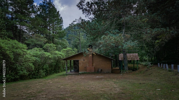 Fototapeta Cabañas Ixtepeji