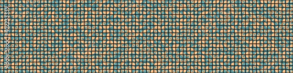 Fototapeta Abstract Geometric Pattern generative computational art illustration