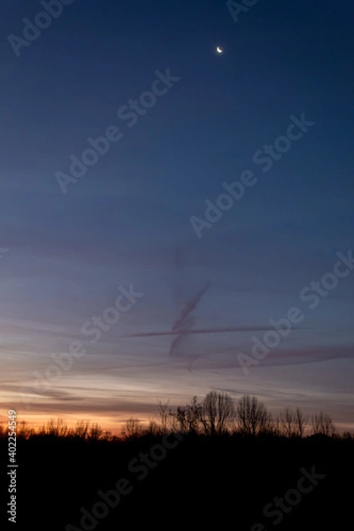 Obraz time lapse sunset