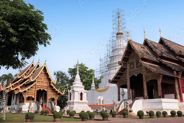 Obraz Wat Phra Singh temple.