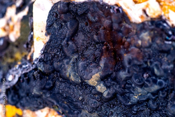 Fototapeta Limonite with Baryte and Goethite