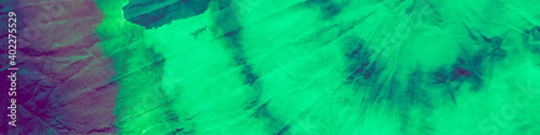 Fototapeta Dirty Ink. Modern Material. Multi-Colored Emerald