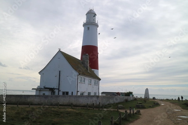 Fototapeta lighthouse on the coast