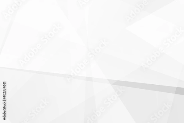 Fototapeta Abstract white and grey on light silver background modern design. Vector illustration EPS 10.