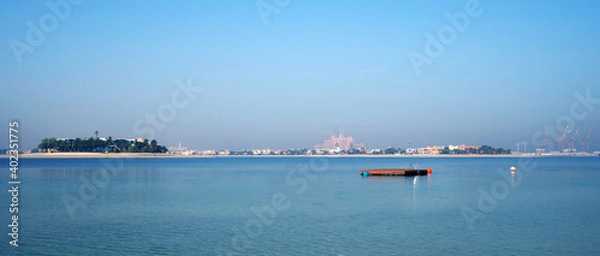 Obraz View from Dubai Palm Jumeirah Arabian Gulf