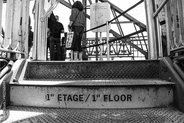 Fototapeta Eiffel Tower (First floor)