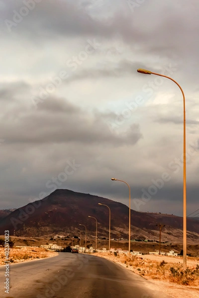 Obraz mountain road to the sky