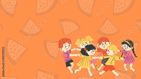 Fototapeta crianças