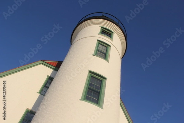 Obraz lighthouse blue skies