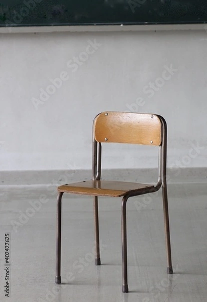 Obraz 学校の椅子
