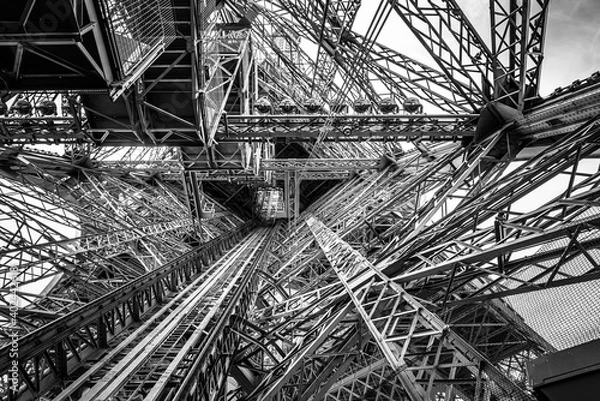 Fototapeta Eiffel tower in summer