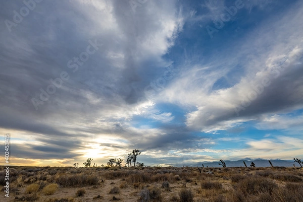 Obraz blue Skies and white clouds