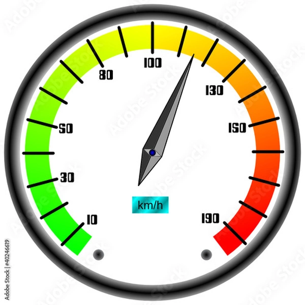 Obraz Tacho km/h