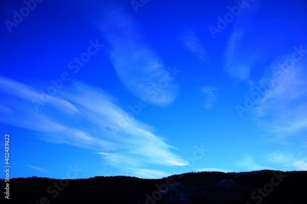 Fototapeta 冬の青空