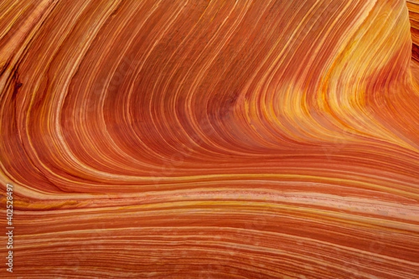 Obraz The Wave sandstone formation in Arizona