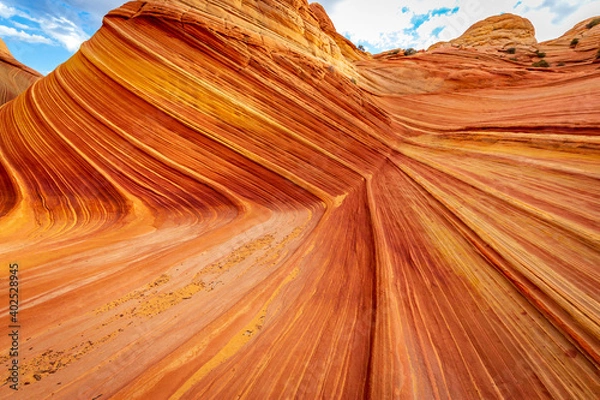Obraz The Wave sandstone formation in Arizona