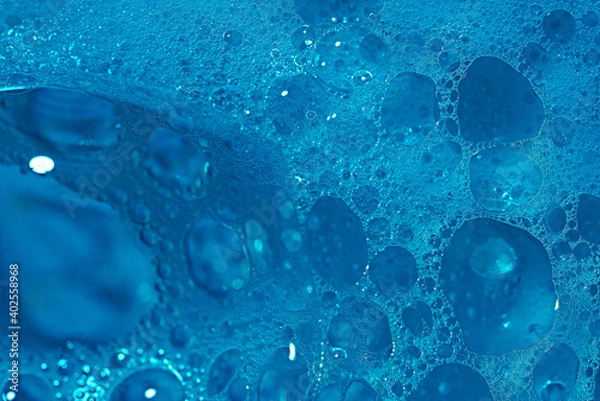 Fototapeta Multicolored bubbles abstract background design.