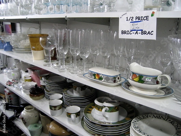 Obraz Sklep odsprzedaży