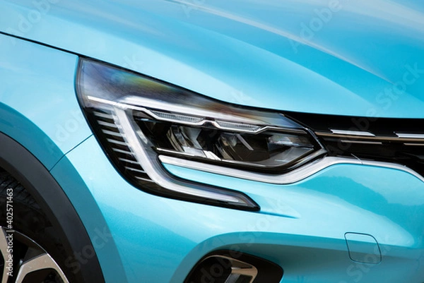 Fototapeta car headlight