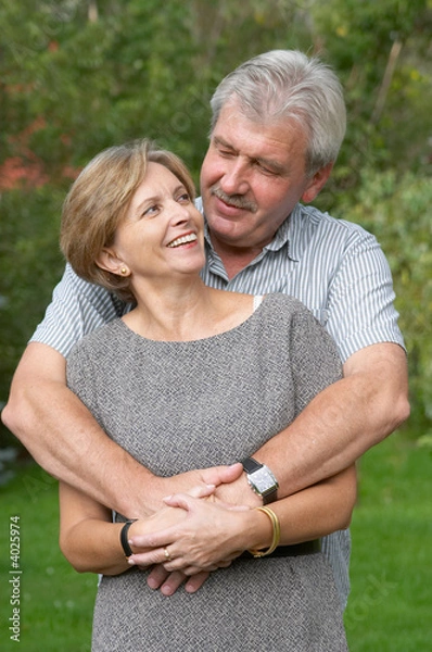 Obraz Middleaged happy couple