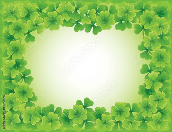 Obraz Saint Patrick's day background, vector