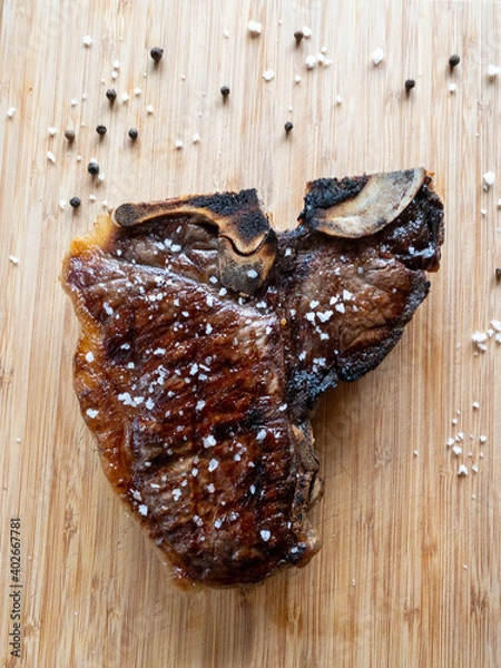 Obraz T-Bone Steak gegrilt