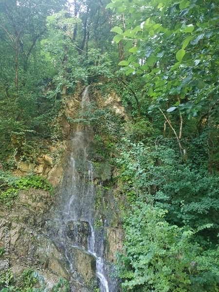 Fototapeta 
mountain waterfall