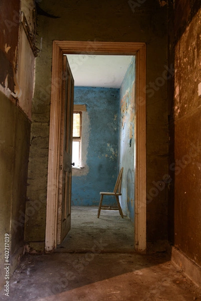 Obraz old abandoned house