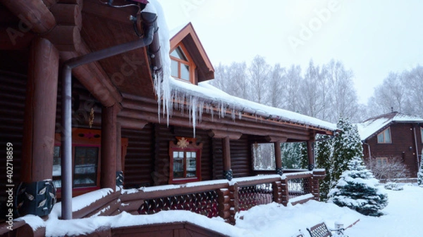 Obraz ski resort in winter