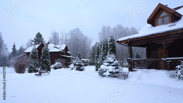 Obraz house in the mountains