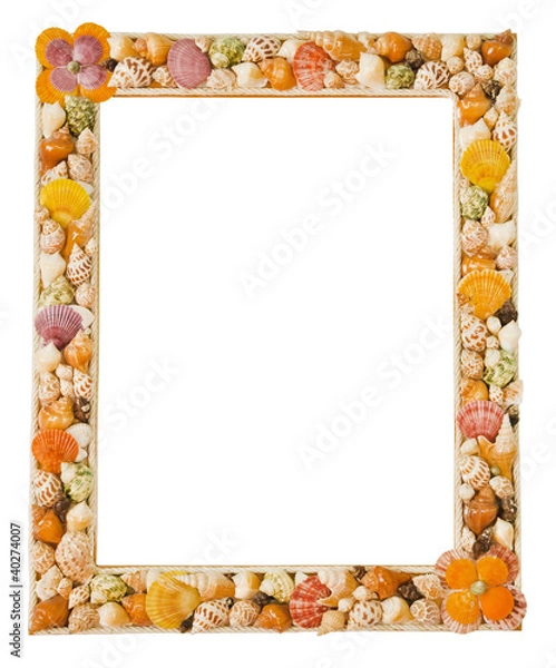 Obraz shells frame