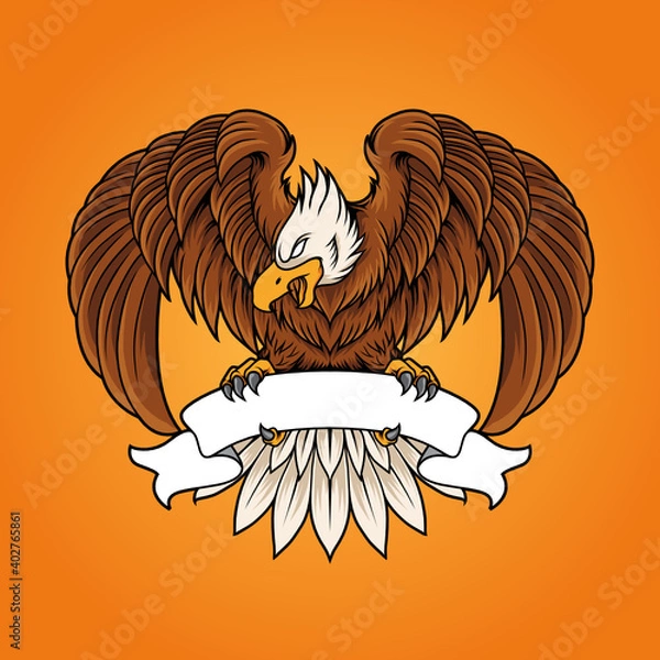 Obraz Eagle badge