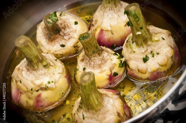 Obraz Carciofi alla giudia