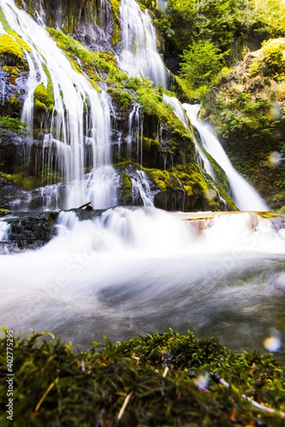 Obraz Waterfall in the mountains