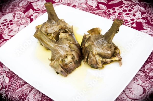 Obraz Carciofi alla giudia