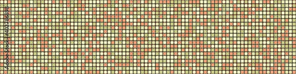 Fototapeta Abstract Geometric Pattern generative computational art illustration