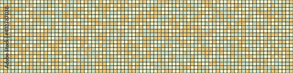 Fototapeta Abstract Geometric Pattern generative computational art illustration