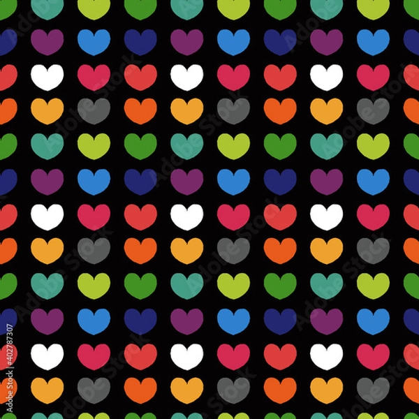 Obraz ハート模様
