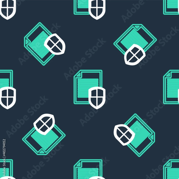 Fototapeta Line Cereals set with rice, wheat, corn, oats, rye, barley icon isolated seamless pattern on black background. Ears of wheat bread symbols. Vector.
